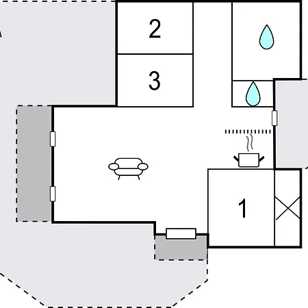 Three-bedroom In Logstor Nyaraló *