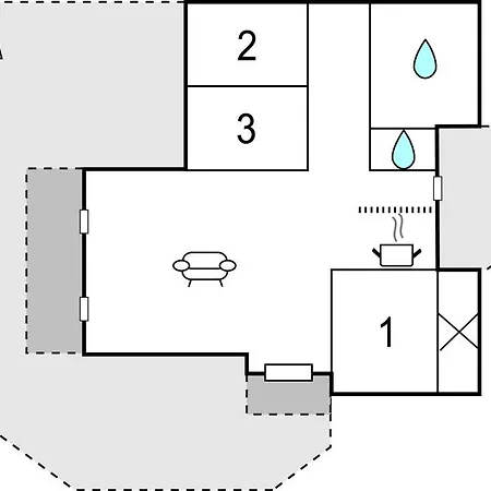 Three-bedroom In Logstor Prázdninový dům Logstor